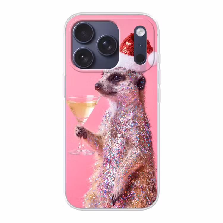 Telefoonhoesje - Dieren - Glitter - Feest — 1