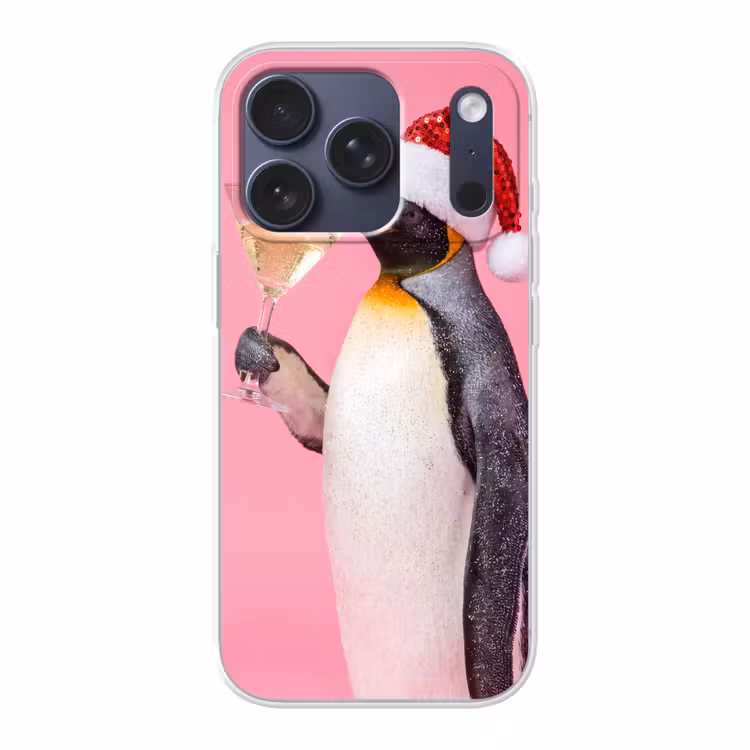 Telefoonhoesje - Pinguïn - Kerst - Feest — 1
