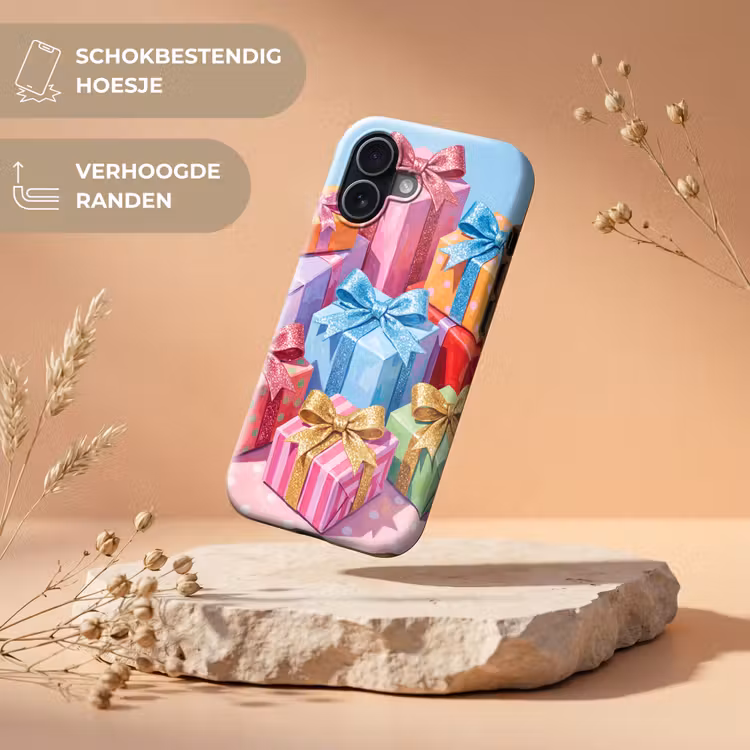 Telefoonhoesje Toughcase - Geschenken - Feest - Kleurrijk — 5