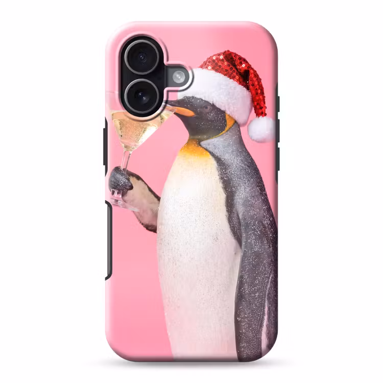 Telefoonhoesje Toughcase - Pinguïn - Kerst - Feest — 1