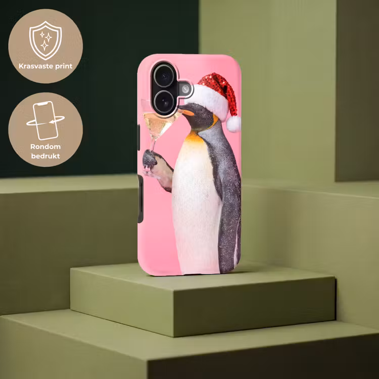 Telefoonhoesje Toughcase - Pinguïn - Kerst - Feest — 7