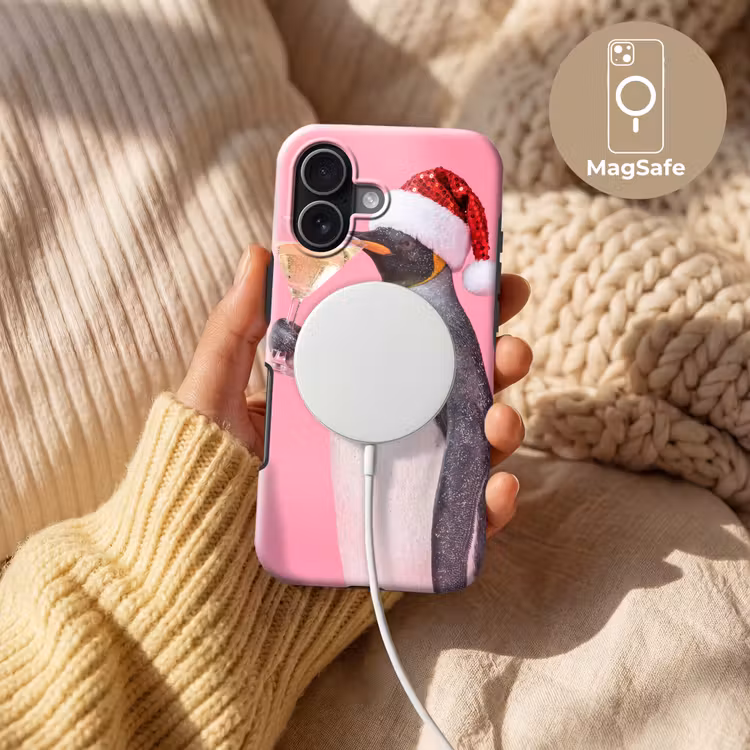 Telefoonhoesje Toughcase - Pinguïn - Kerst - Feest — 8
