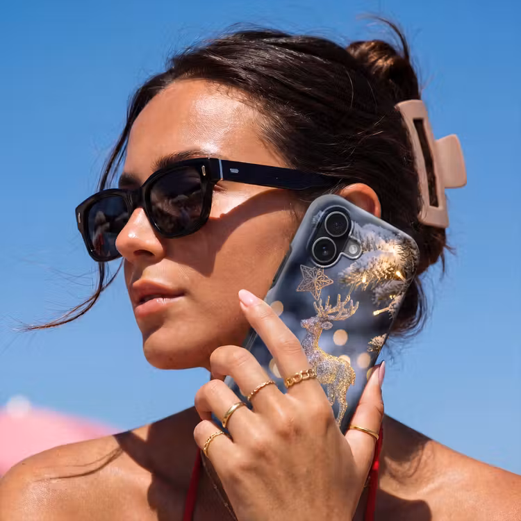 Telefoonhoesje Toughcase - Rendier - Kerst - Sneeuw — 6