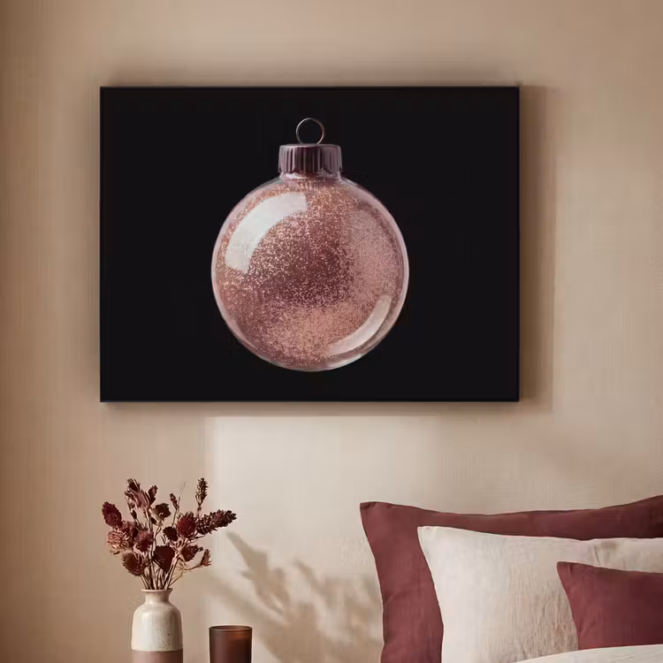 Art frame - Kerstbal - Roségoud - Kerst — 3