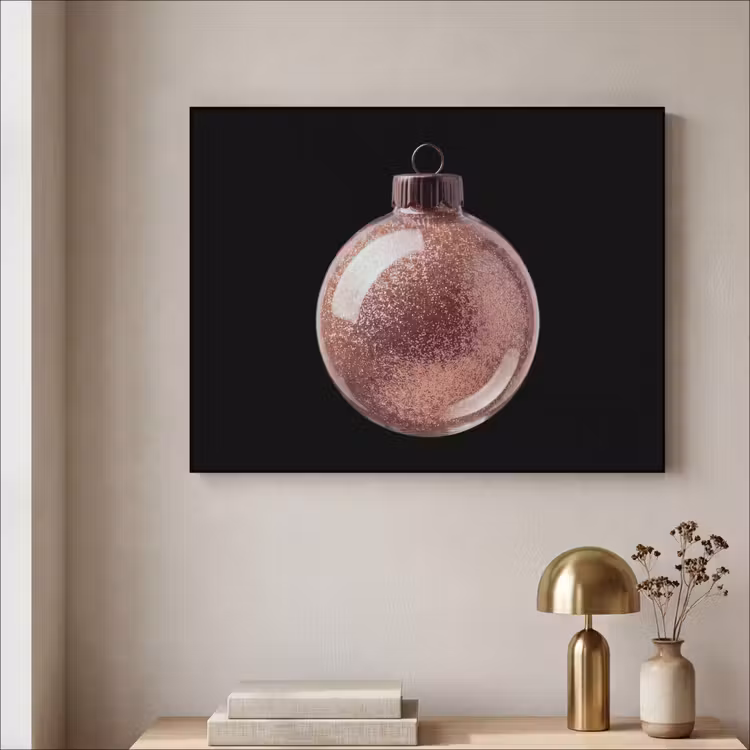 Art frame - Kerstbal - Roségoud - Kerst — 5