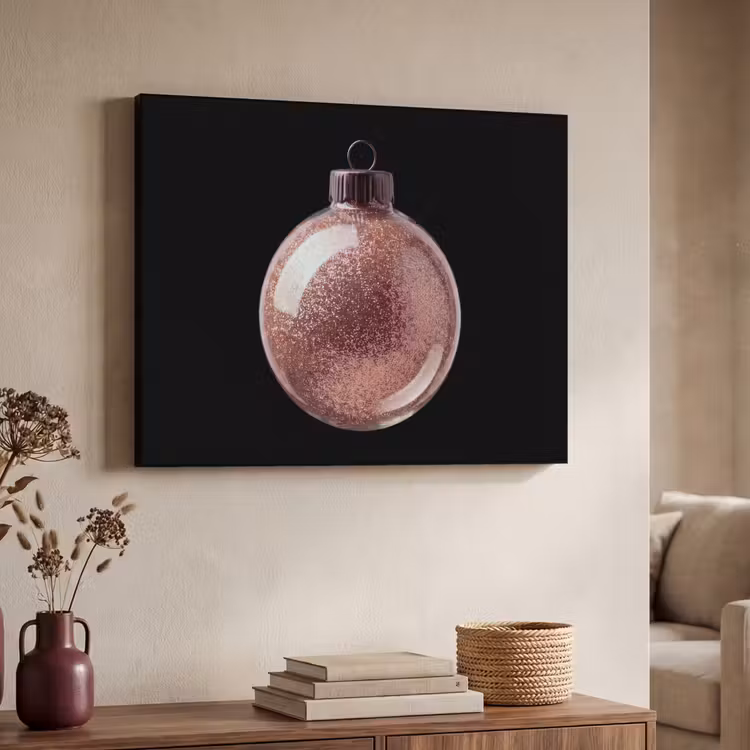 Art frame - Kerstbal - Roségoud - Kerst — 7