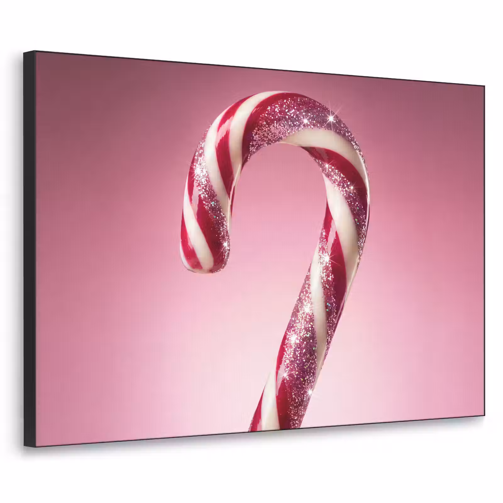 Art frame - Zuurstok - Glinsterend - Roze — 1