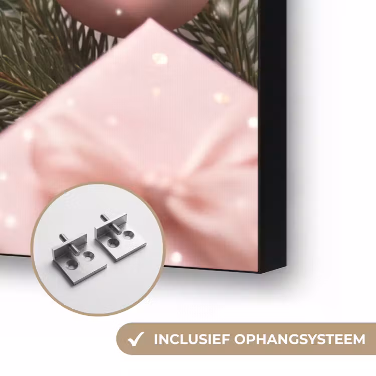 Art frame - Cadeau - Kerst - Roze — 6
