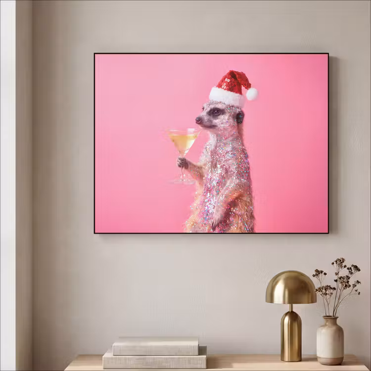 Art frame - Dieren - Glitter - Feest — 5