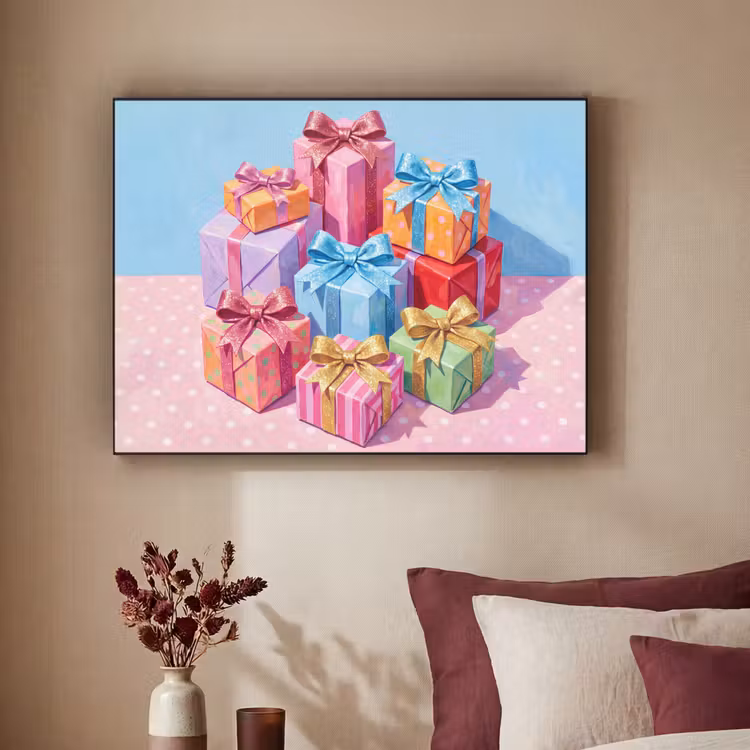 Art frame - Geschenken - Feest - Kleurrijk — 3