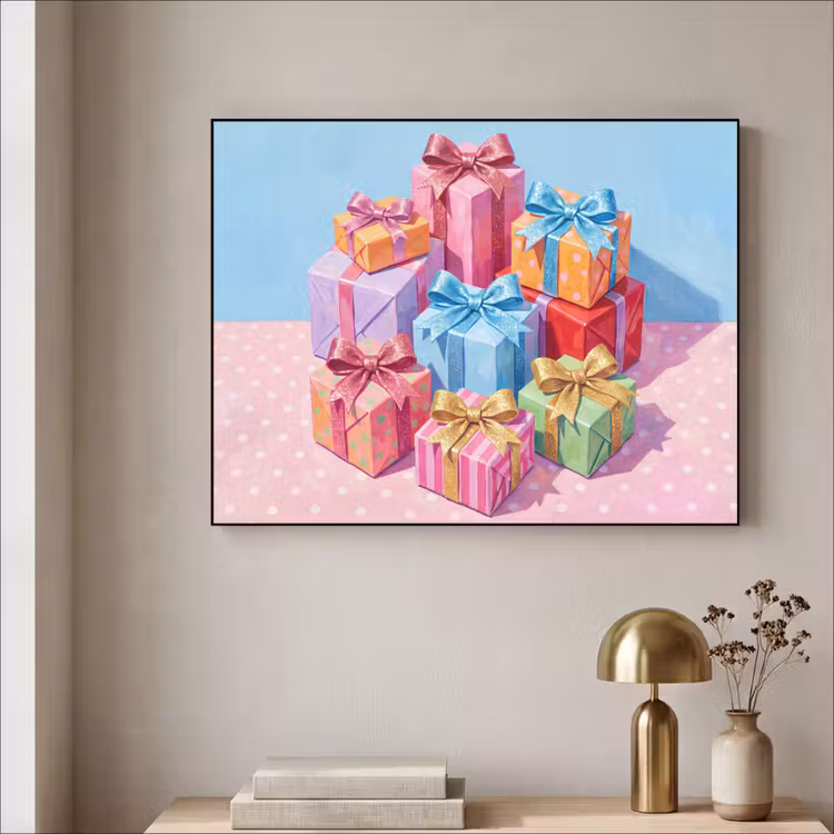Art frame - Geschenken - Feest - Kleurrijk — 5