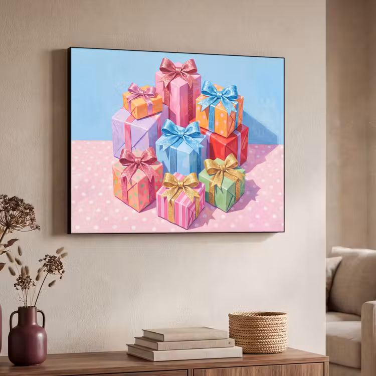Art frame - Geschenken - Feest - Kleurrijk — 7