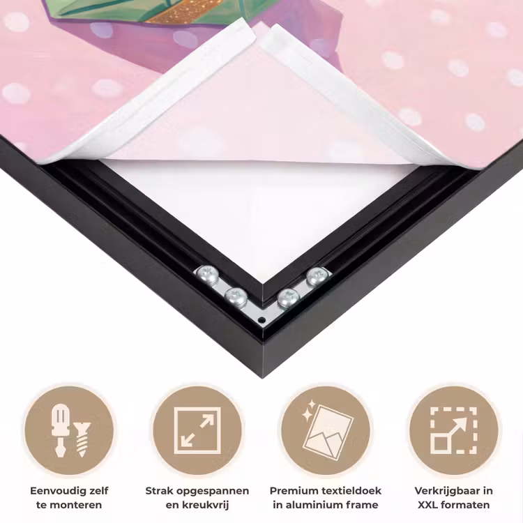 Art frame - Geschenken - Feest - Kleurrijk — 8