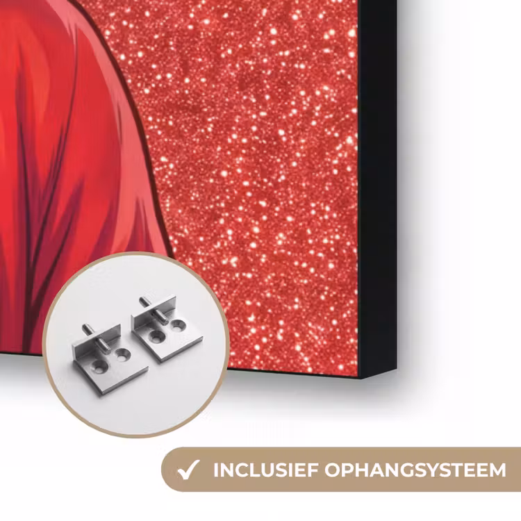Art frame - Kerstman - Zonnebril - Kerst — 6