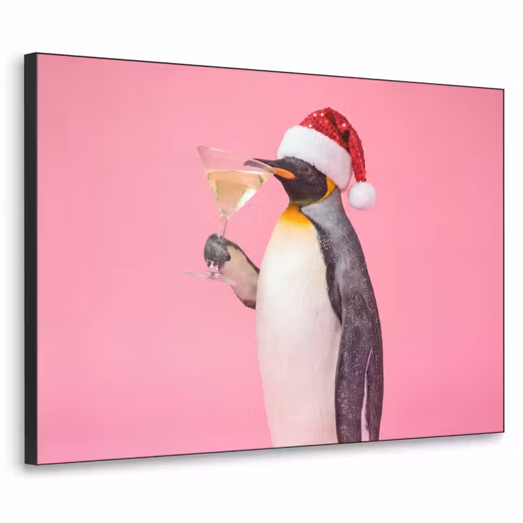 Art frame - Pinguïn - Kerst - Feest — 1