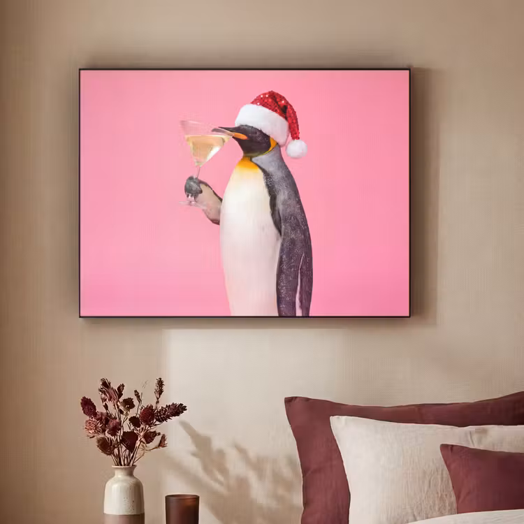 Art frame - Pinguïn - Kerst - Feest — 3