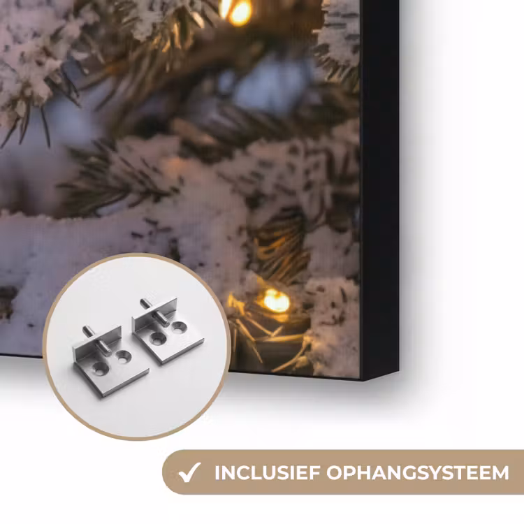 Art frame - Rendier - Kerst - Sneeuw — 6
