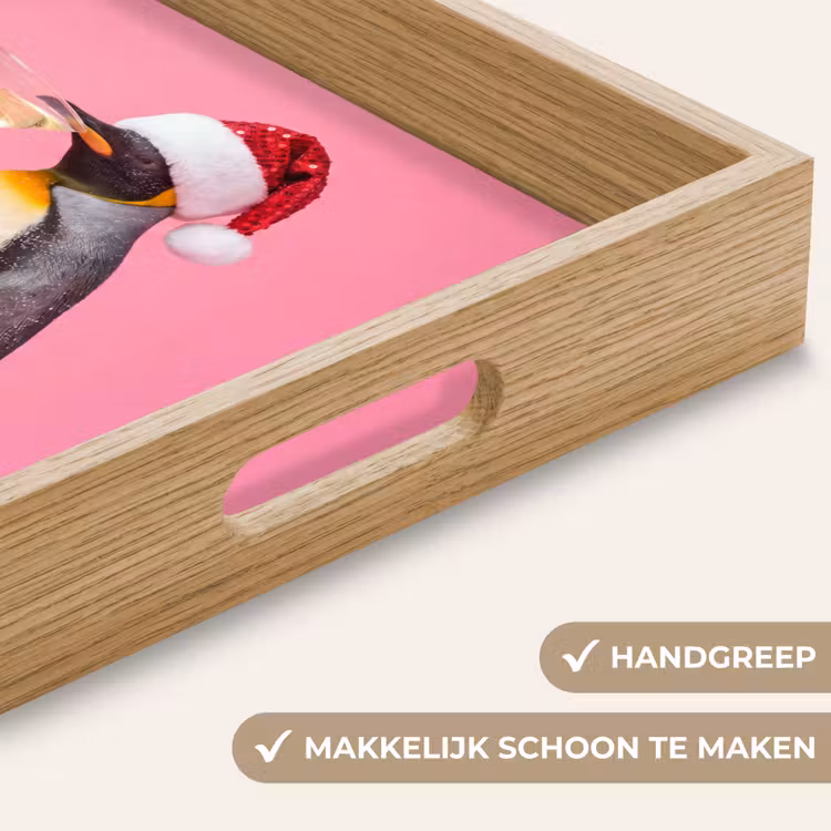 Dienblad - Pinguïn - Kerst - Feest — 5