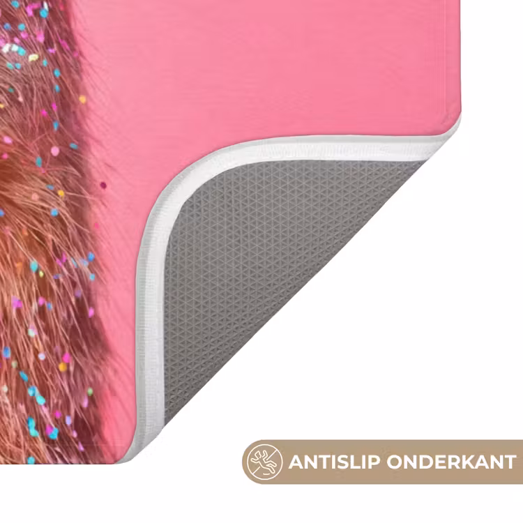 WC Mat - Dieren - Glitter - Feest — 4
