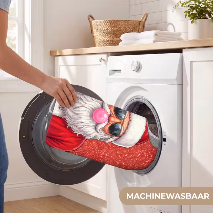 WC Mat - Kerstman - Zonnebril - Kerst — 6