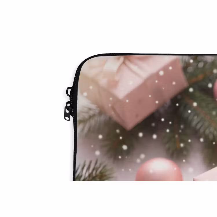 Laptophoes Cadeau - Kerst - Roze — 5