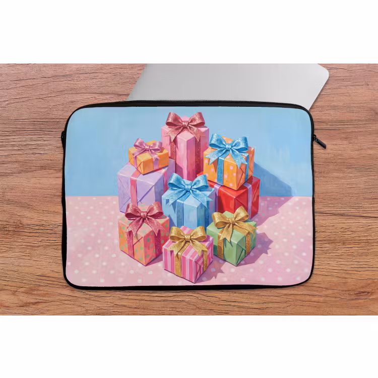 Laptophoes Geschenken - Feest - Kleurrijk — 2
