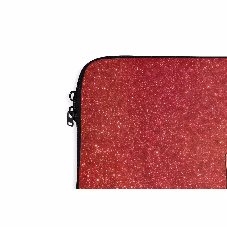 Laptophoes Kerstman - Zonnebril - Kerst — 5