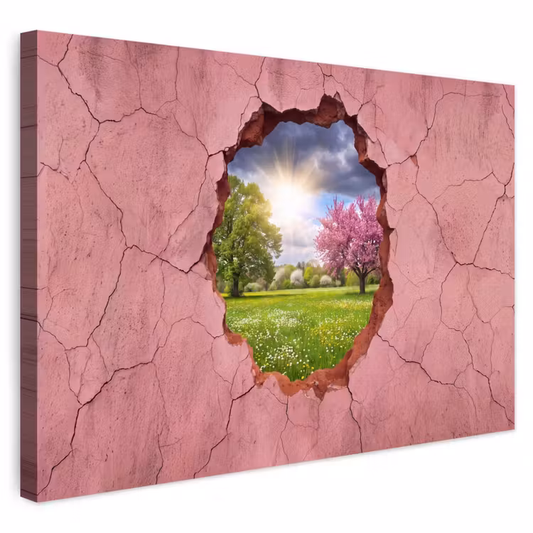 Buiten canvas - Natuur - Lente - Zon — 1