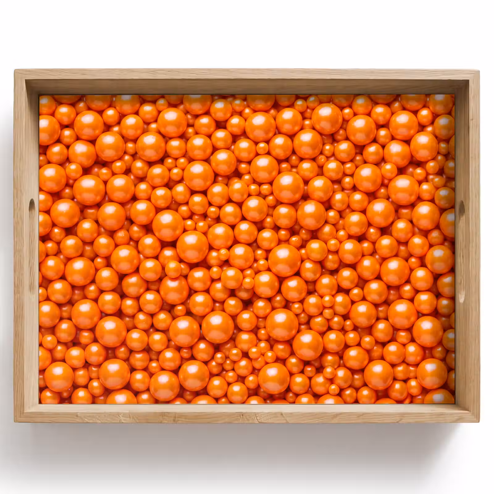 Dienblad - Snoep - Oranje - Patroon — 1