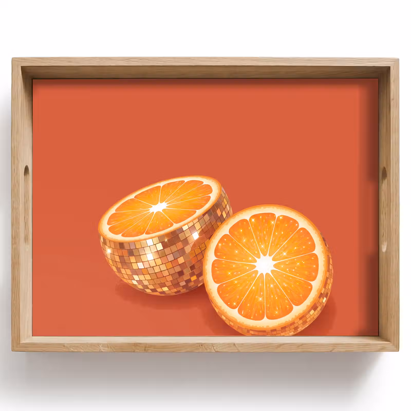 Dienblad - Fruit - Disco - Goud — 1