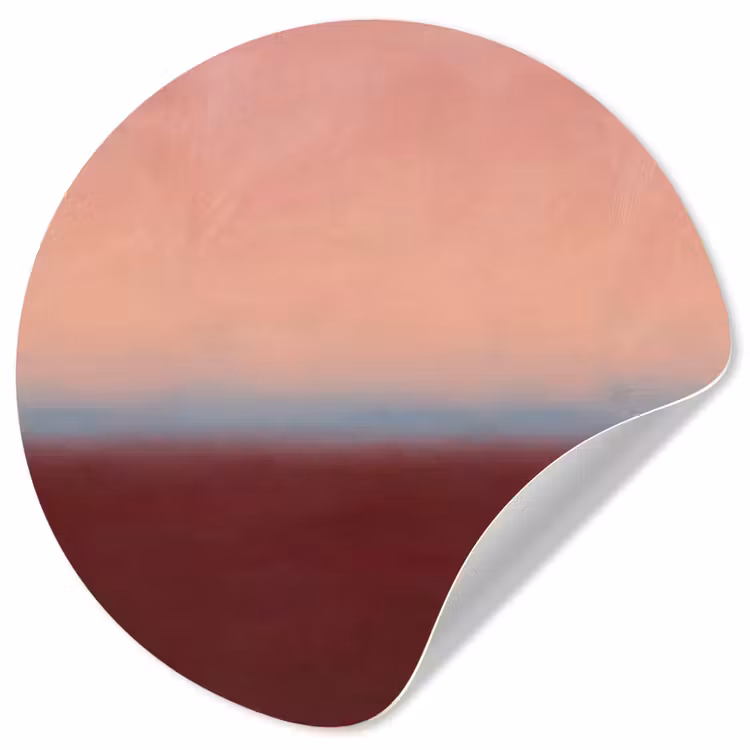 Behangcirkel - Abstract - Kleur - Roze — 1