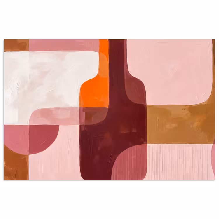 Poster - Abstract - Roze - Modern — 1