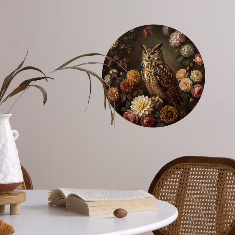 Behangcirkel - Vogel - Dieren - Kunst — 4