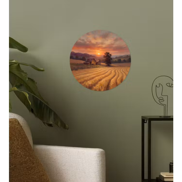 Behangcirkel - Landschap - Zonsondergang - Natuur — 3